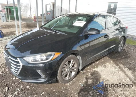 2018 Hyundai Elantra Value Edition из США, поврежденный, VIN 5NPD84LF4JH274100